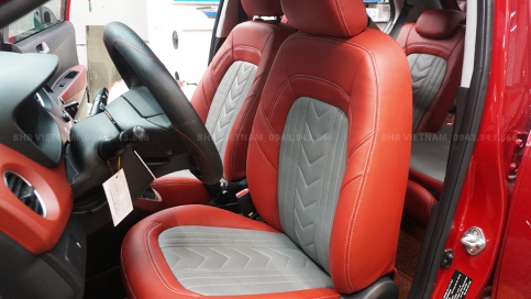 Bọc ghế da công nghiệp ô tô Hyundai i10: Cao cấp, Form mẫu chuẩn, mẫu mới nhất